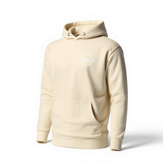THE BTPH LOGO HOODIE / CREAM