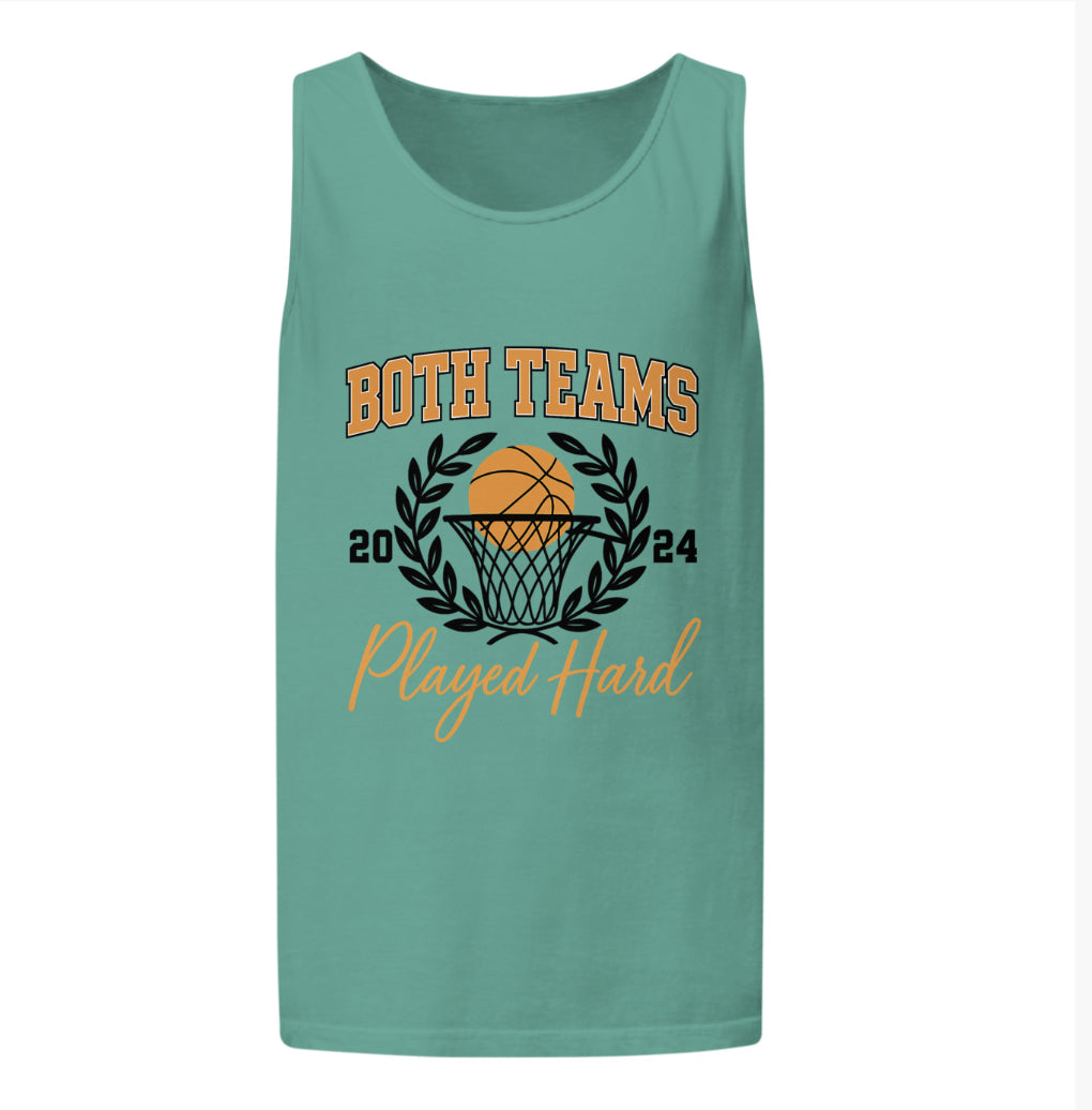 GREEN HOOPS TANK