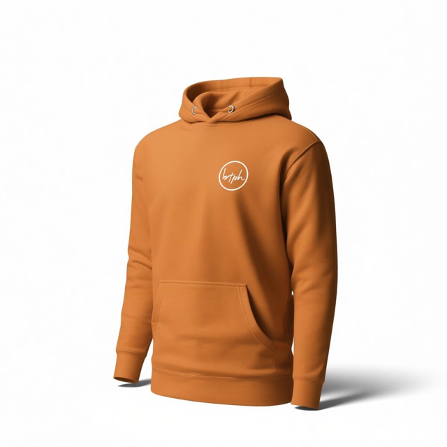 THE BTPH LOGO HOODIE / RUST